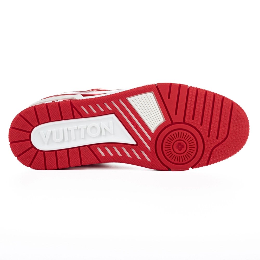Louis Vuitton Trainer Sneaker "Red White" 1A8PK6,LV Trainer