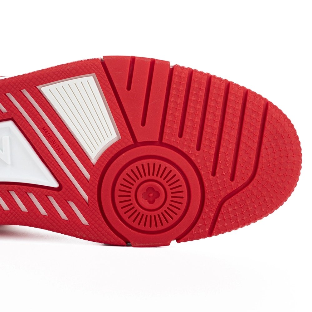 Louis Vuitton Trainer Sneaker "Red White" 1A8PK6,LV Trainer