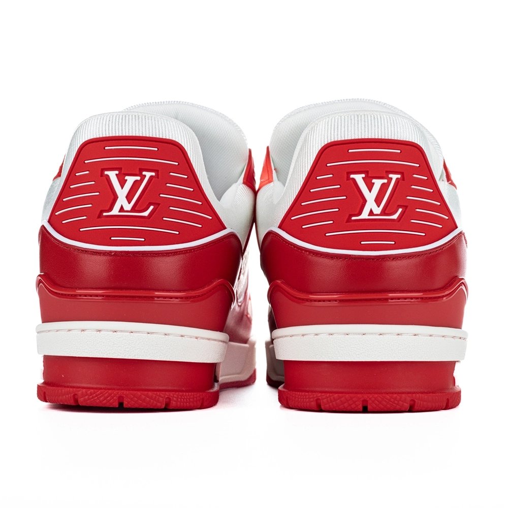 Louis Vuitton Trainer Sneaker "Red White" 1A8PK6,LV Trainer