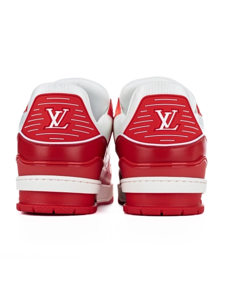 Louis Vuitton Trainer Sneaker "Red White" 1A8PK6,LV Trainer