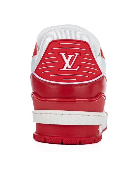 Louis Vuitton Trainer Sneaker "Red White" 1A8PK6,LV Trainer