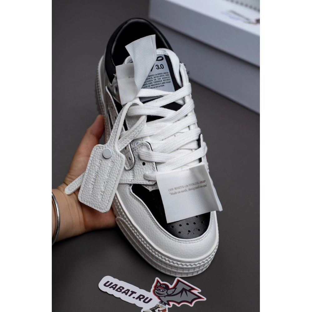 Off-White 3.0 Off Court Low White Black,OFF-WHITE