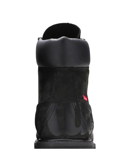 Supreme x Timberland 6 Inch Premium Waterproof Boot Big Logo - Black,TIMBERLAND BOOTS