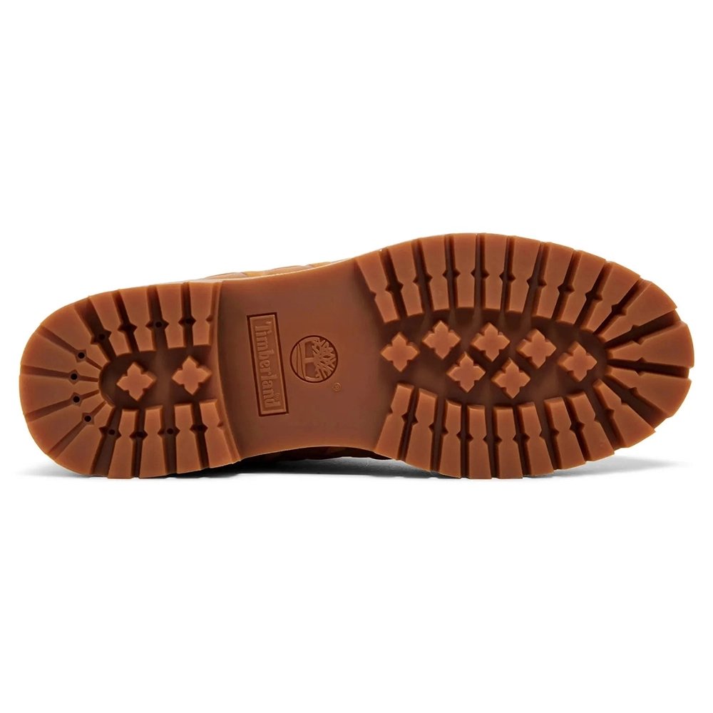 Supreme x Timberland 6 Inch Premium Waterproof Boot Embossed Diamond Plate - Wheat,TIMBERLAND BOOTS