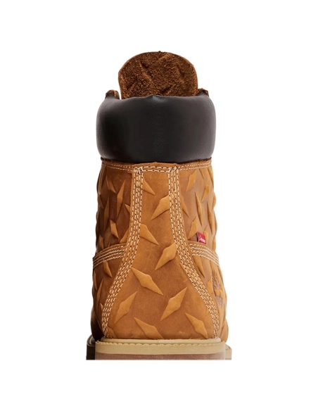 Supreme x Timberland 6 Inch Premium Waterproof Boot Embossed Diamond Plate - Wheat,TIMBERLAND BOOTS