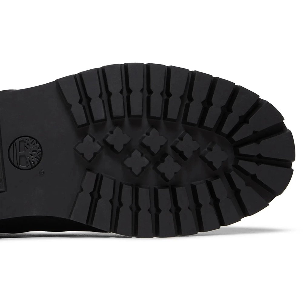 Supreme x Timberland 6 Inch Premium Waterproof Boot Embossed Diamond Plate - Black,TIMBERLAND BOOTS