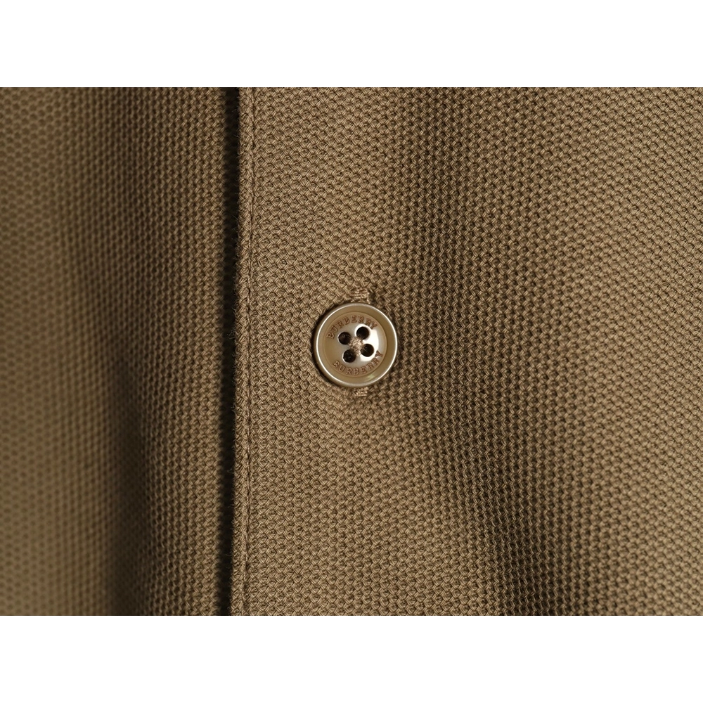 Burberry Classic Check-Collar Short-Sleeve Polo Shirt TSK1,Burberry