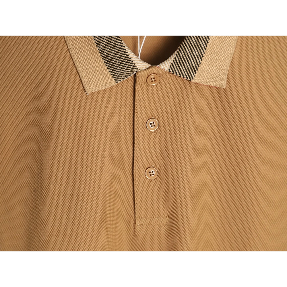 Burberry Classic Check-Collar Short-Sleeve Polo Shirt,Burberry
