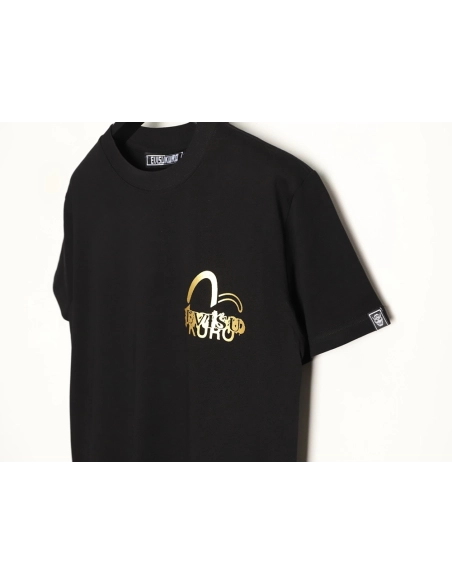 Evisu Kuro Gold-Foil Hannya Demon Mask Short-Sleeve T-Shirt TSK1,Evisu