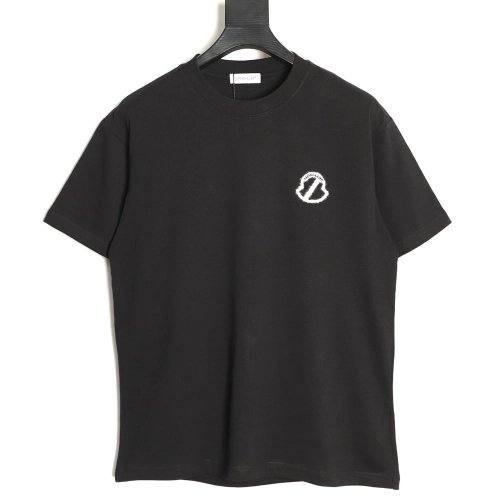Moncler classic badge logo short-sleeved T-shirt TSK1,Moncler