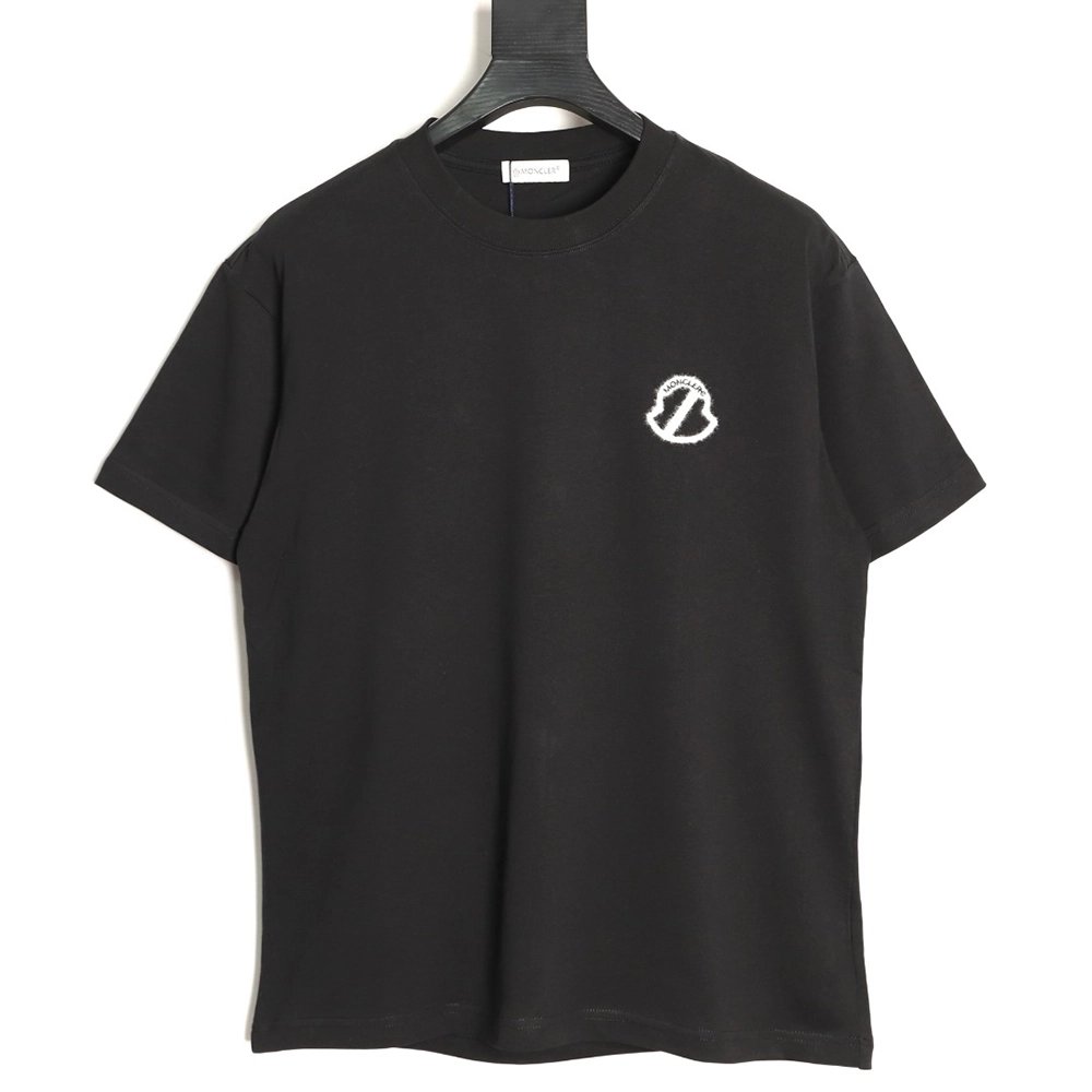 Moncler classic badge logo short-sleeved T-shirt TSK1,Moncler