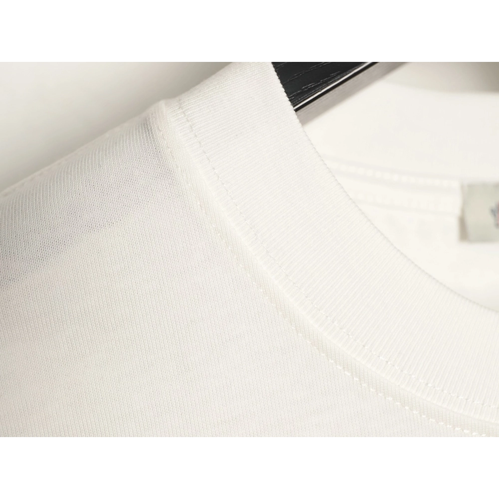 Moncler classic badge logo short-sleeved T-shirt,Moncler