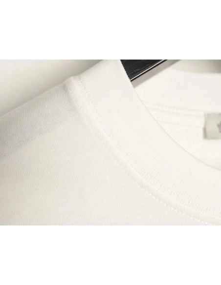 Moncler classic badge logo short-sleeved T-shirt,Moncler