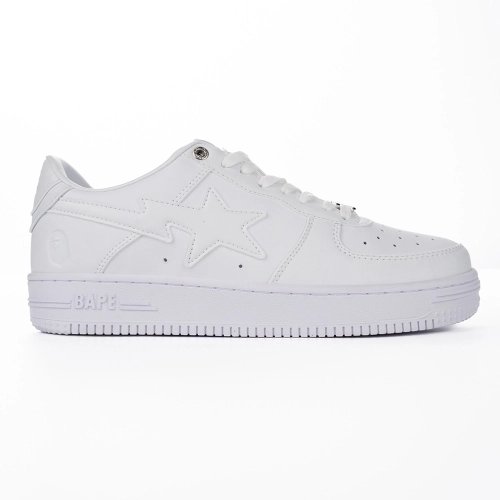 GOAT x Bapesta M1 Removable Tassel White,BAPE SNEAKER