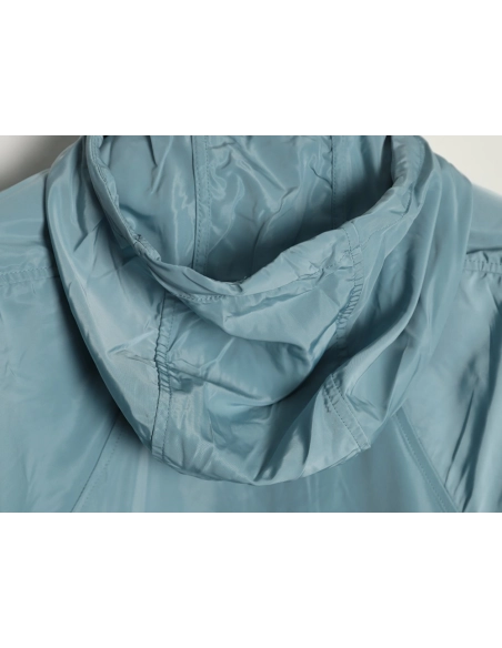 Lululemon solid color zip-up drawstring cropped hooded jacket TSK1,Lululemon
