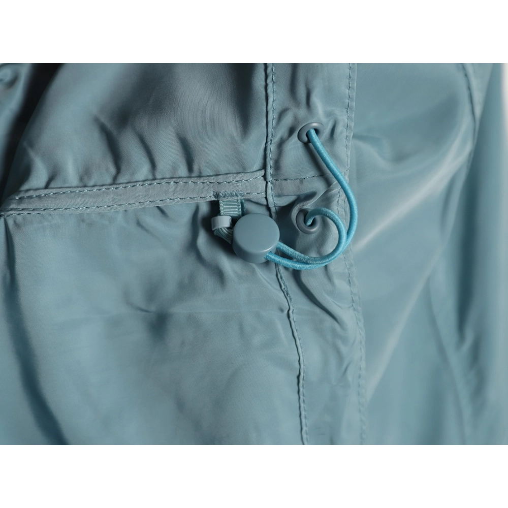 Lululemon solid color zip-up drawstring cropped hooded jacket TSK1,Lululemon
