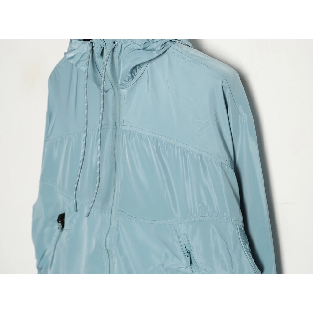 Lululemon solid color zip-up drawstring cropped hooded jacket TSK1,Lululemon