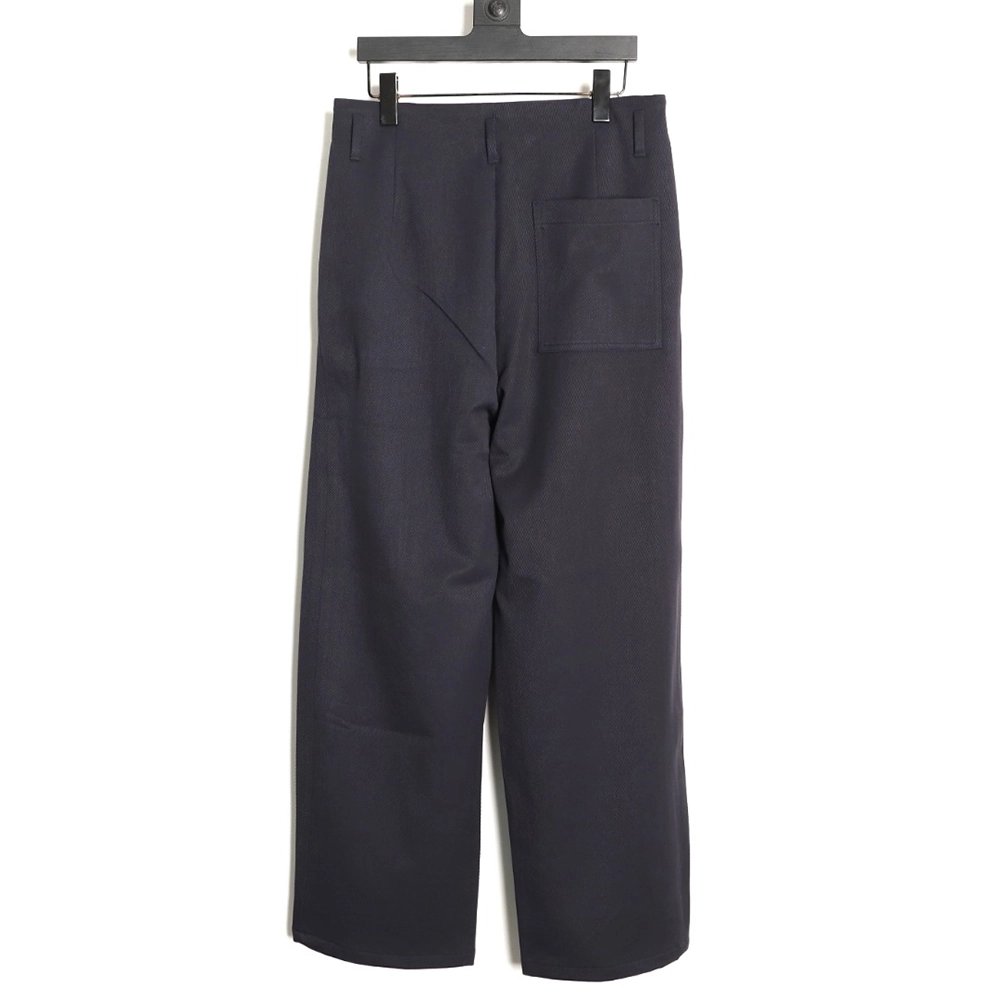 Loewe Leather Pocket Casual Trousers,Loewe