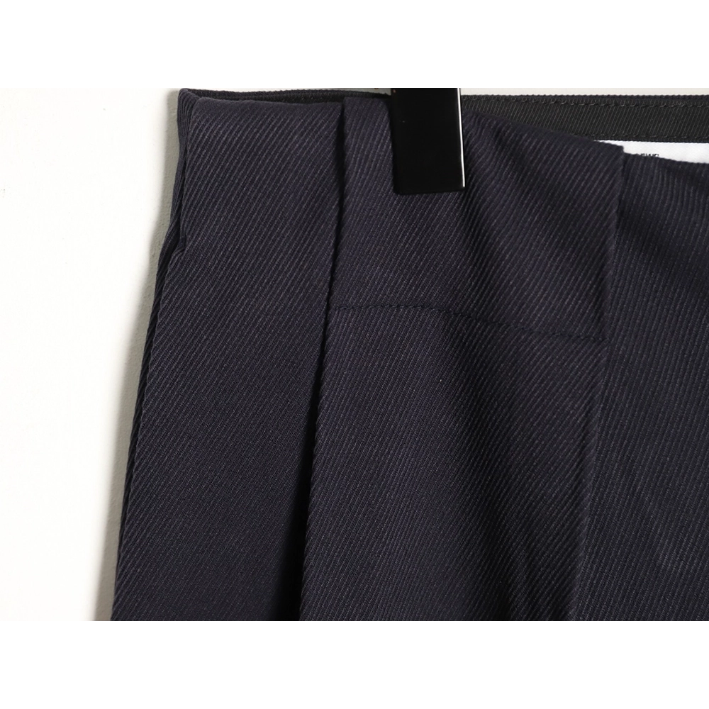 Loewe Leather Pocket Casual Trousers,Loewe
