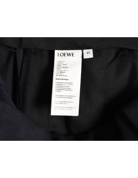 Loewe Leather Pocket Casual Trousers,Loewe