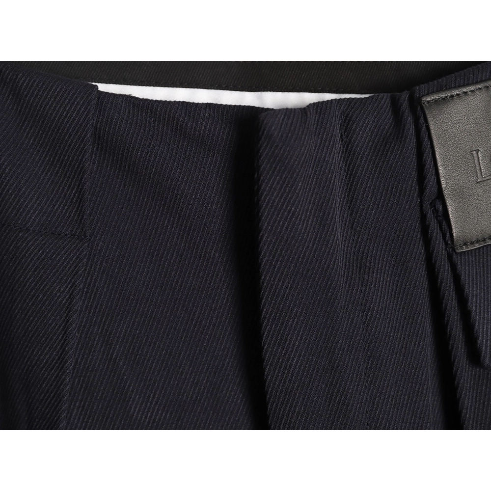 Loewe Leather Pocket Casual Trousers,Loewe
