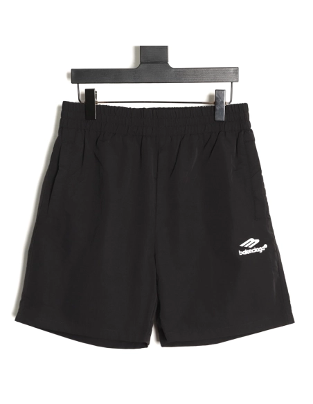Balenciaga 3M logo embroidered shorts,Balenciaga