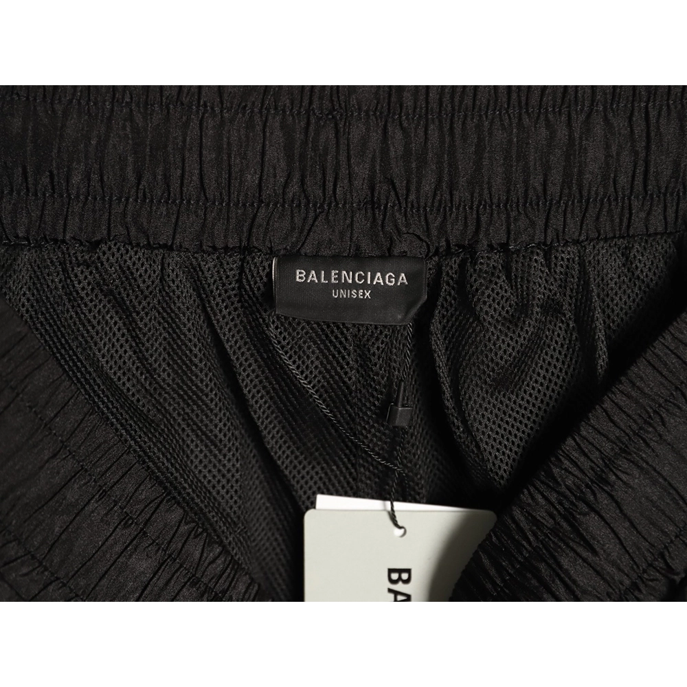 Balenciaga double-ring logo embroidered shorts,Balenciaga