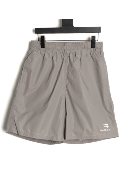 Balenciaga Silicone Logo Shorts,Balenciaga