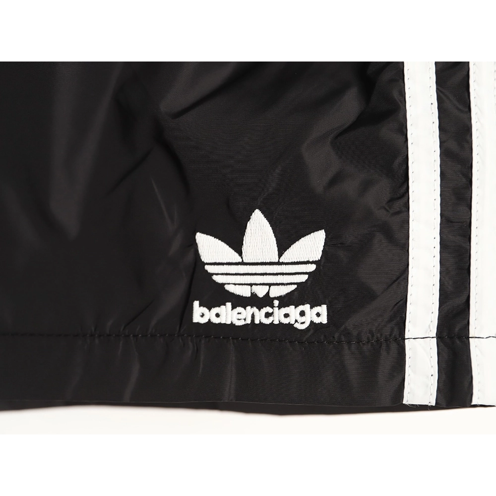 Balenciaga x Adidas Trefoil Logo-Embroidered Shorts,Balenciaga
