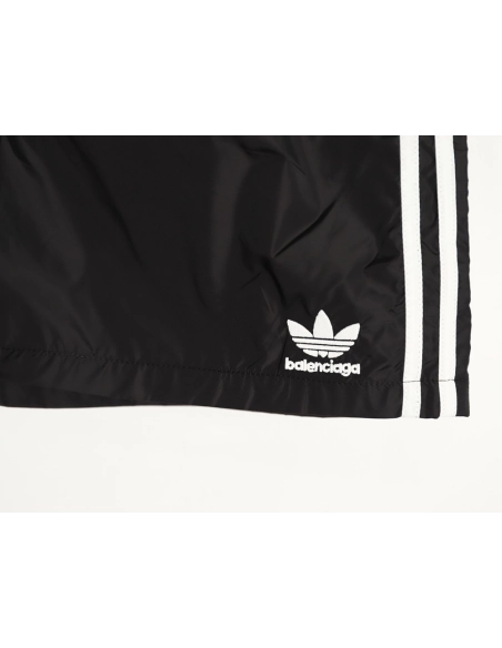 Balenciaga x Adidas Trefoil Logo-Embroidered Shorts,Balenciaga