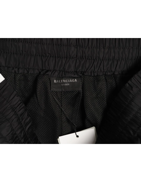 Balenciaga x Adidas Trefoil Logo-Embroidered Shorts,Balenciaga