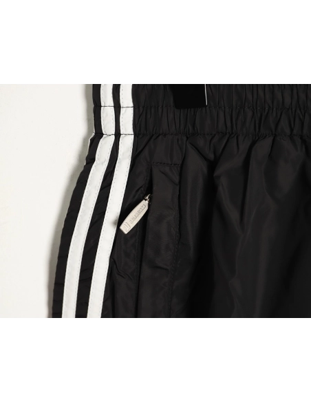 Balenciaga x Adidas Trefoil Logo-Embroidered Shorts,Balenciaga
