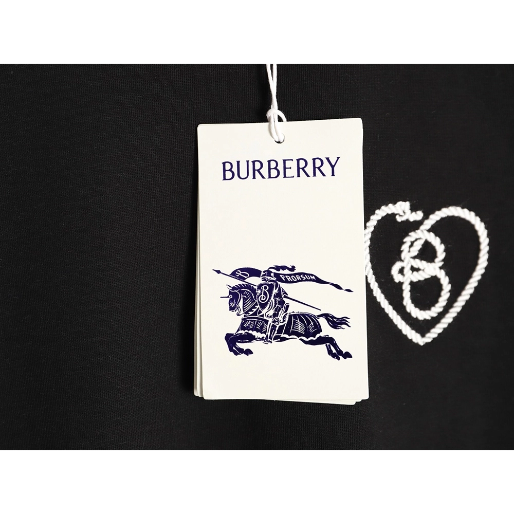 Burberry Heart Letter Short-Sleeve T-Shirt TSK1,Burberry