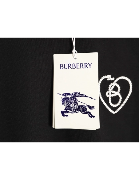 Burberry Heart Letter Short-Sleeve T-Shirt TSK1,Burberry