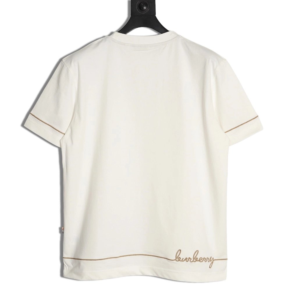 Burberry Heart Letter Short-Sleeve T-Shirt,Burberry