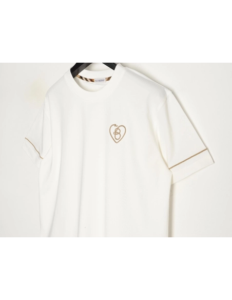 Burberry Heart Letter Short-Sleeve T-Shirt,Burberry