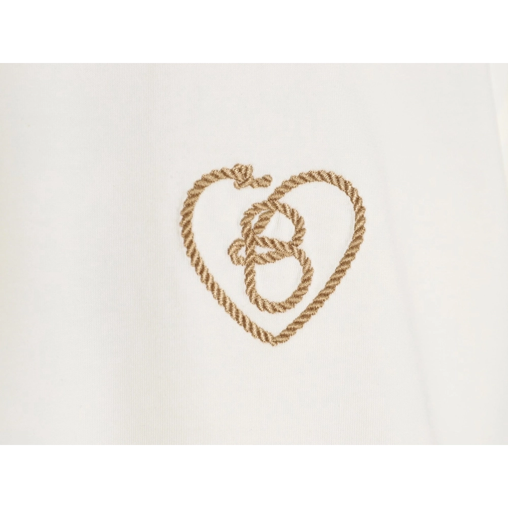 Burberry Heart Letter Short-Sleeve T-Shirt,Burberry