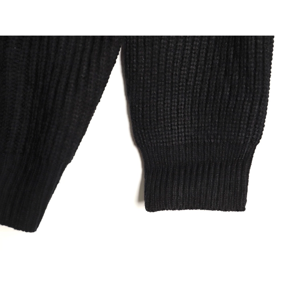 Celine leather appliqu¨¦ embroidered wool hoodie,Celine