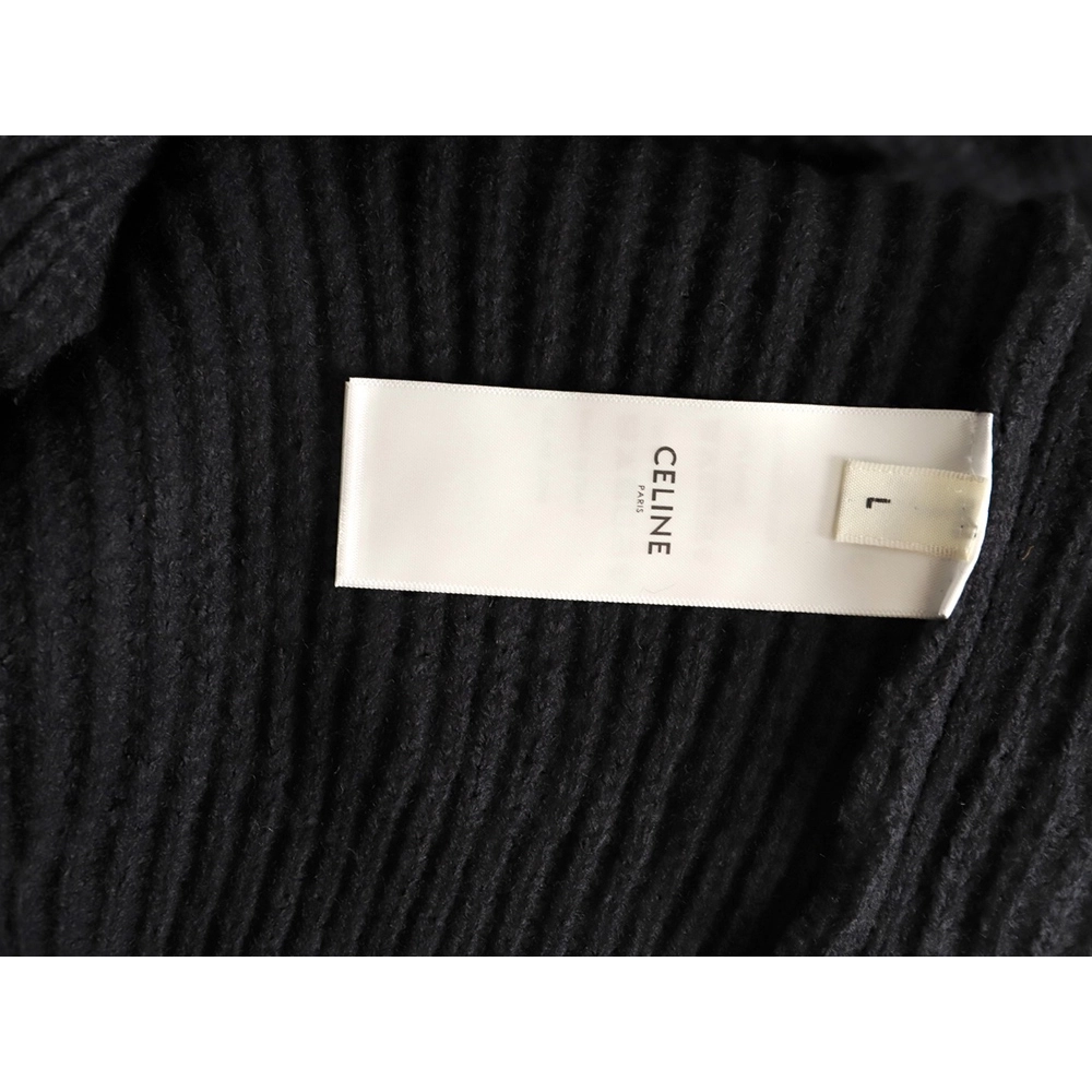 Celine leather appliqu¨¦ embroidered wool hoodie,Celine