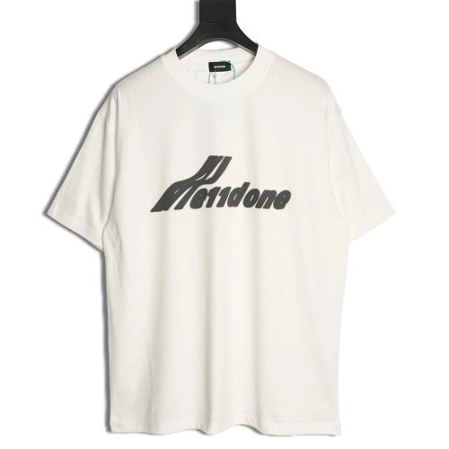 We11done Simple Logo Letter Print Short-Sleeve T-Shirt,We11done