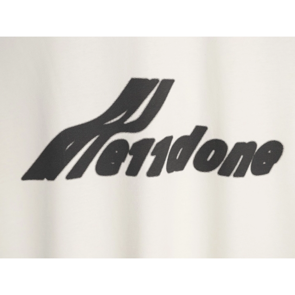 We11done Simple Logo Letter Print Short-Sleeve T-Shirt,We11done