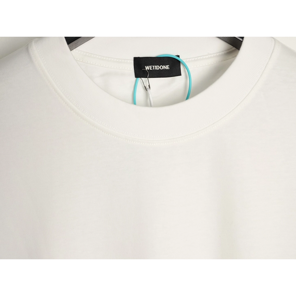 We11done Simple Logo Letter Print Short-Sleeve T-Shirt,We11done