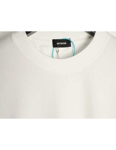 We11done Simple Logo Letter Print Short-Sleeve T-Shirt,We11done