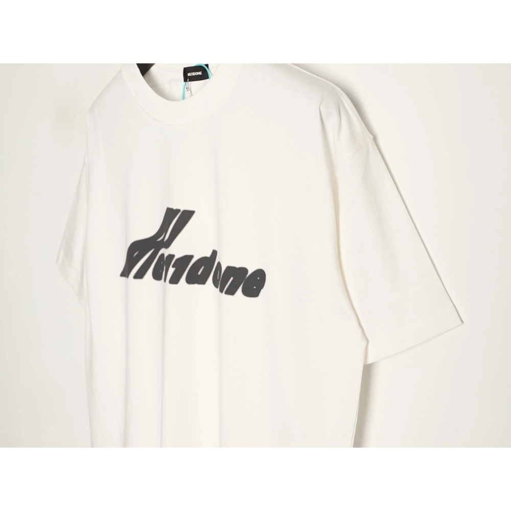 We11done Simple Logo Letter Print Short-Sleeve T-Shirt,We11done