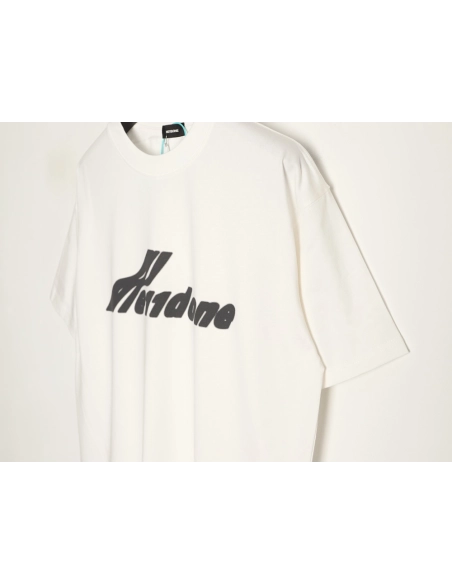 We11done Simple Logo Letter Print Short-Sleeve T-Shirt,We11done