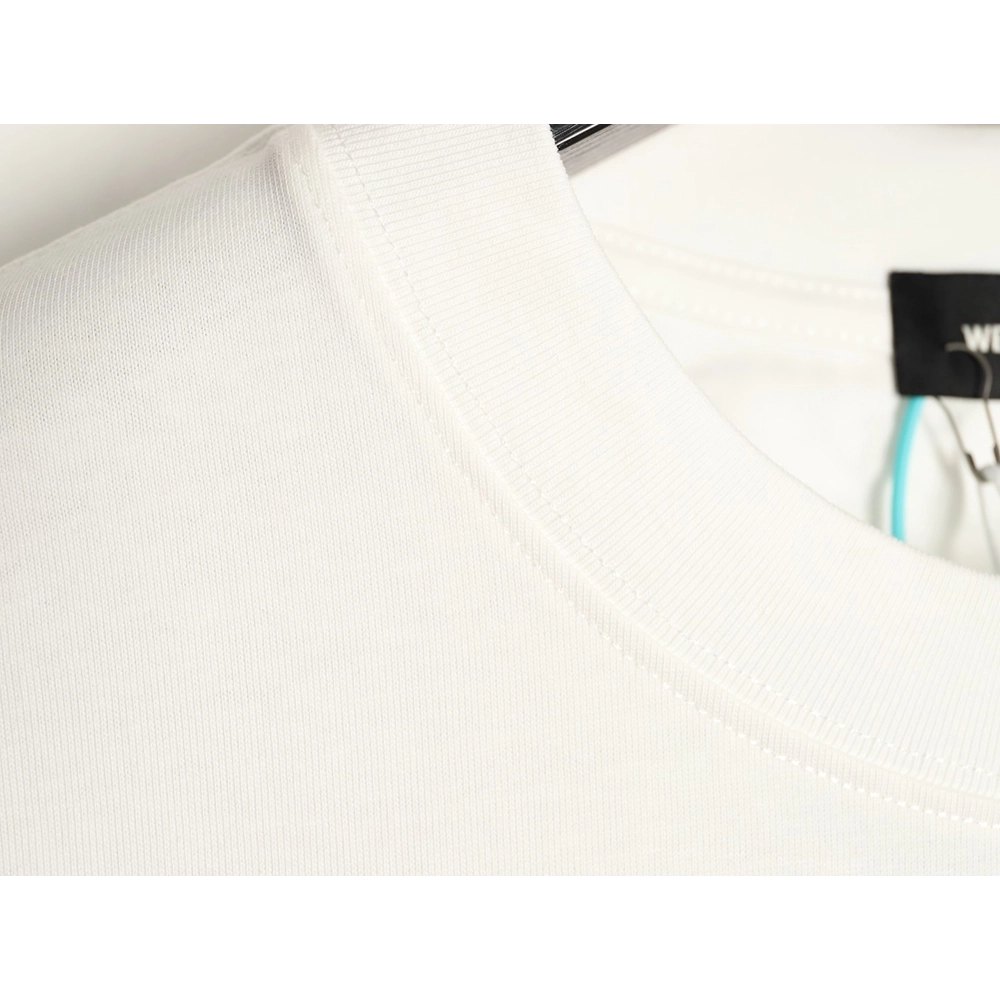 We11done Simple Logo Letter Print Short-Sleeve T-Shirt,We11done