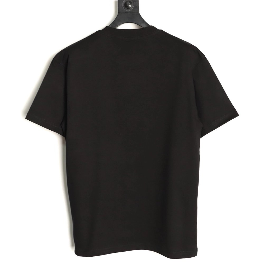 We11done Neckline Logo Letter Print Short-Sleeve T-Shirt TSK1,We11done
