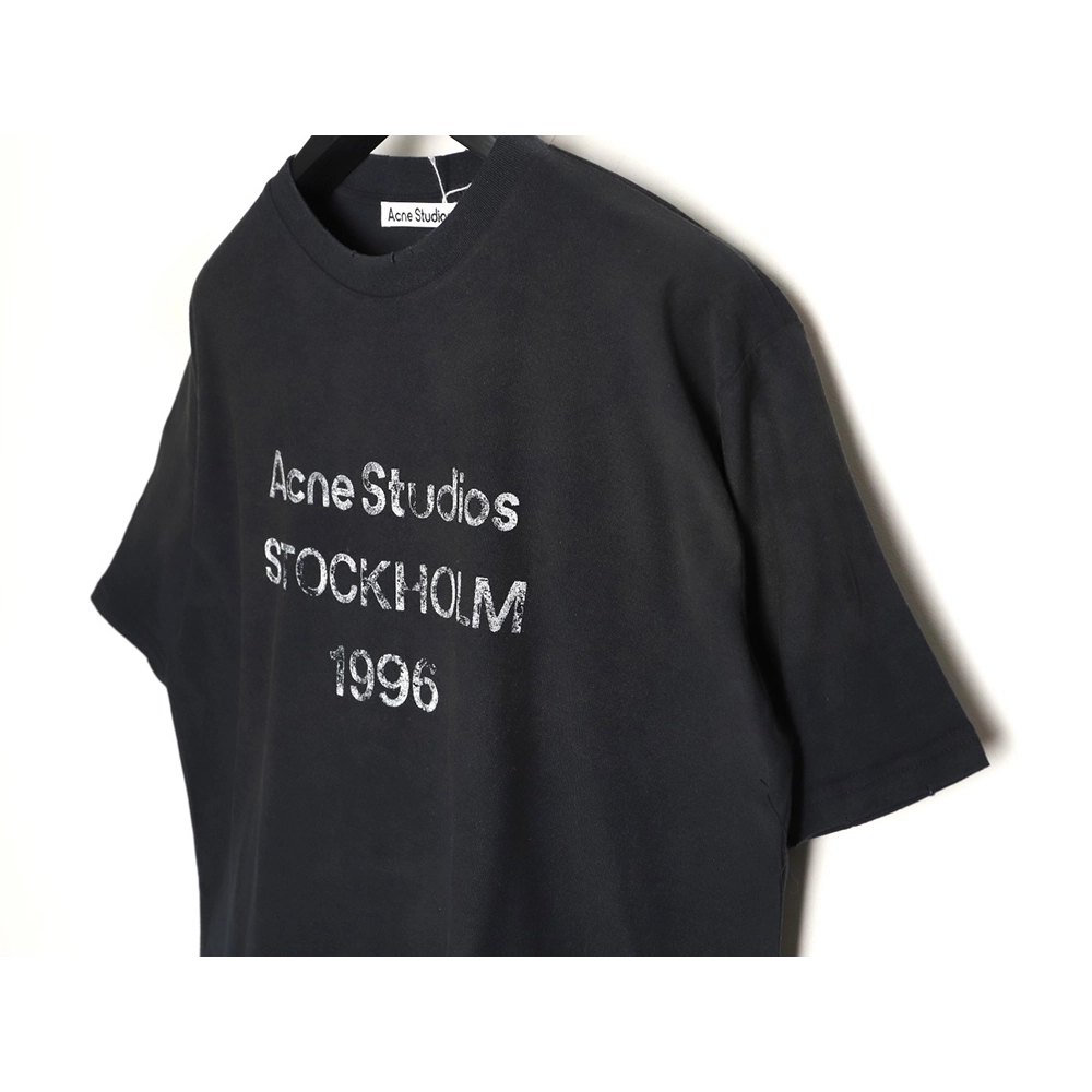 Acne Studios 1996 Letter-Print Short-Sleeve T-Shirt,Acne Studios