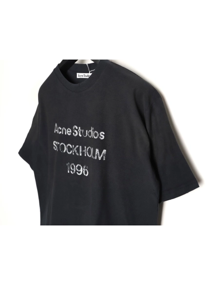 Acne Studios 1996 Letter-Print Short-Sleeve T-Shirt,Acne Studios