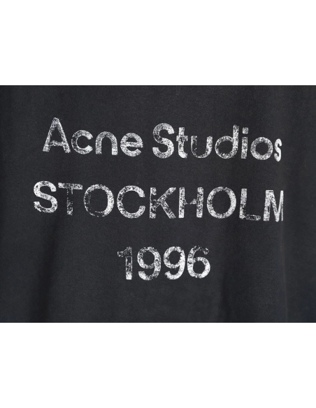 Acne Studios 1996 Letter-Print Short-Sleeve T-Shirt,Acne Studios